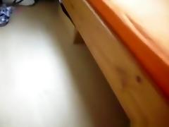 Chubby redhead girl lets her bf pump a creampie in her pussy